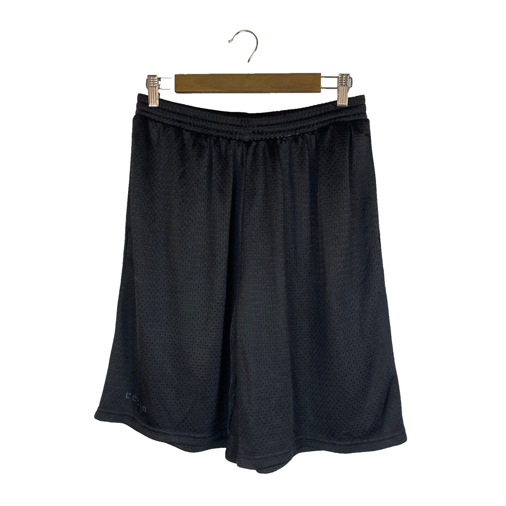 Tesla Motors Mens Sz XL Mesh Gym Shorts Black Basketball Elon Musk Drawstring